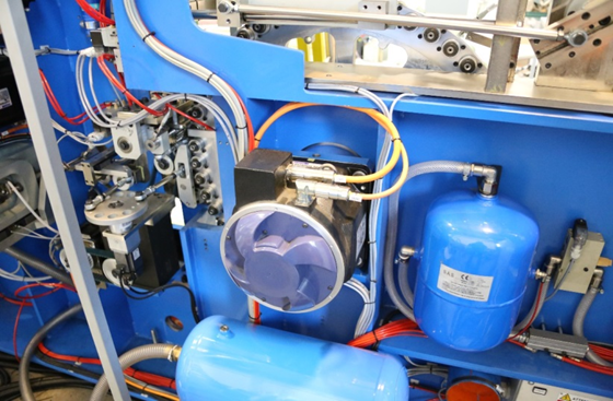 Kollmorgen Todema Coltal Maschine mit CDDR Direktantrieb
